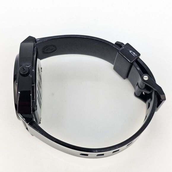 Nixon Time Teller Minimal Unisex Watch 39MM Black Dial Black Bands New Battery - Picture 10 of 13